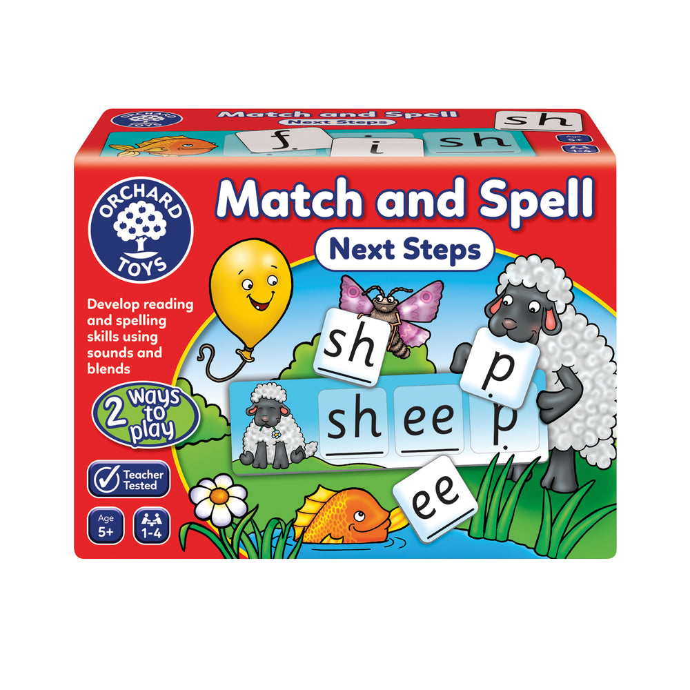 Match and Spell - Next Steps