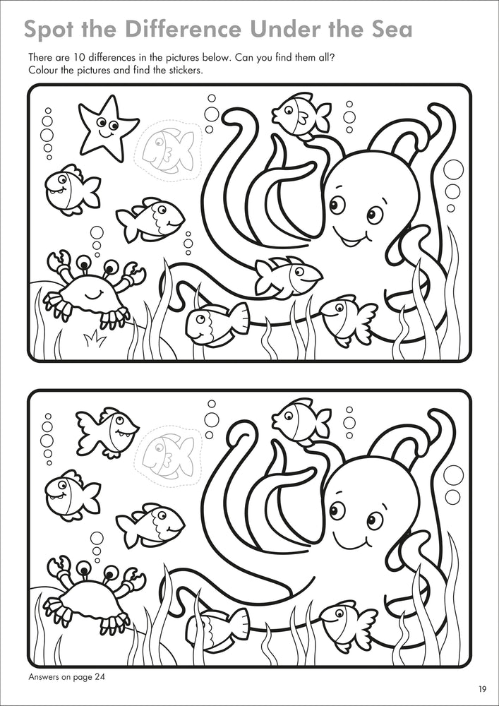 Things to Do Colouring Book