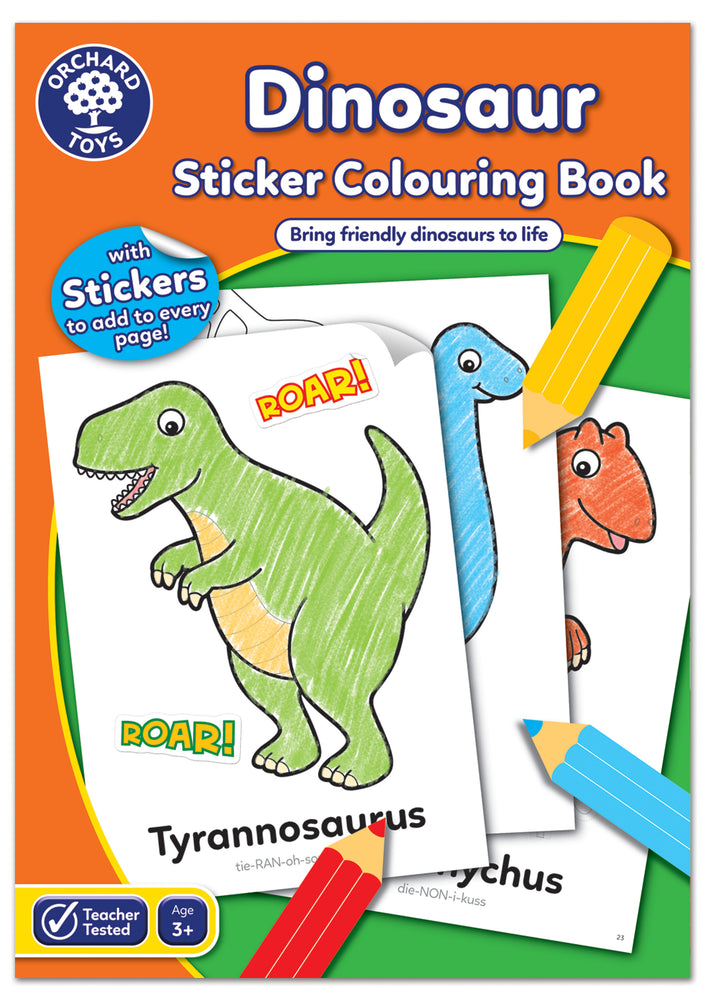 Dinosaur Colouring Book