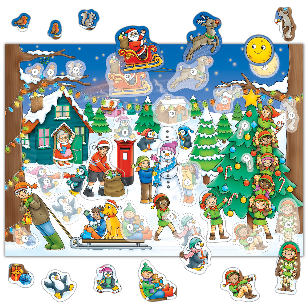 Countdown to Christmas Activity Book